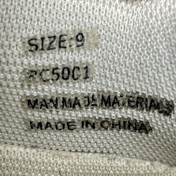 Womens‎ Sneakers Beige Cream Platform Chunky RUNNING Walking Tennis Shoes Size 9 - Picture 7 of 9